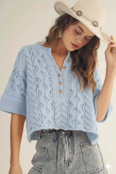 Hand Rouched Pullover