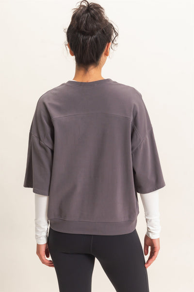 Washed Crew Short Sleeve