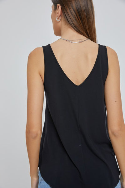 Bamboo Modal V Neck Tank