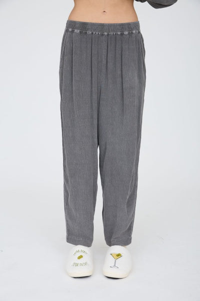 Crinkle Elastic Lounge Pants