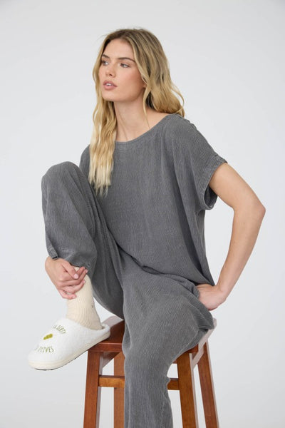 Crinkle Relaxed Top