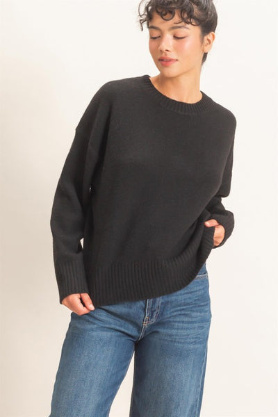 Crewneck Soft Knit Sweater