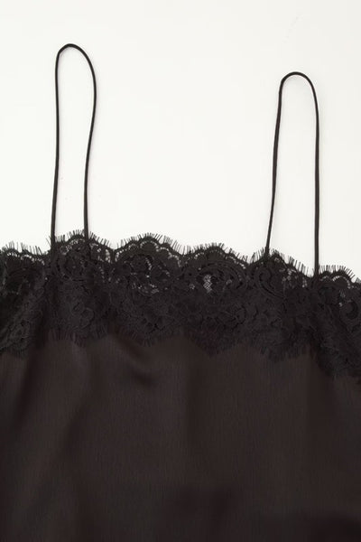 Solid Lace Camisole Top