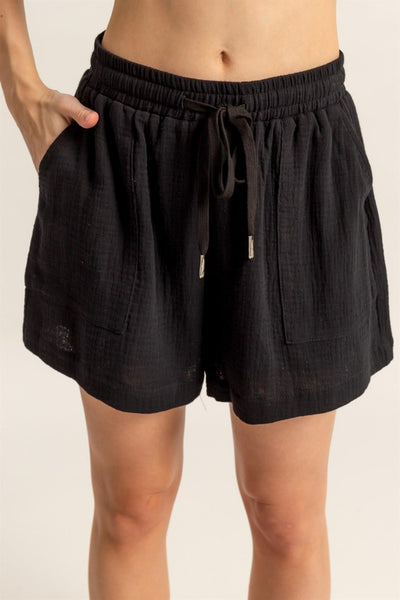 Gauze Flowy Shorts