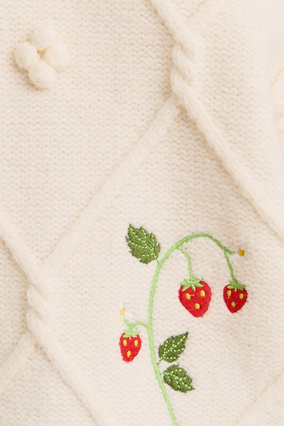 Embo Detail Sweater Top