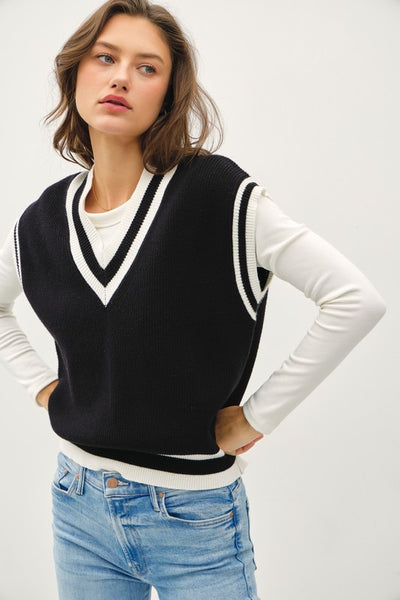 Varsity Sweater Vest