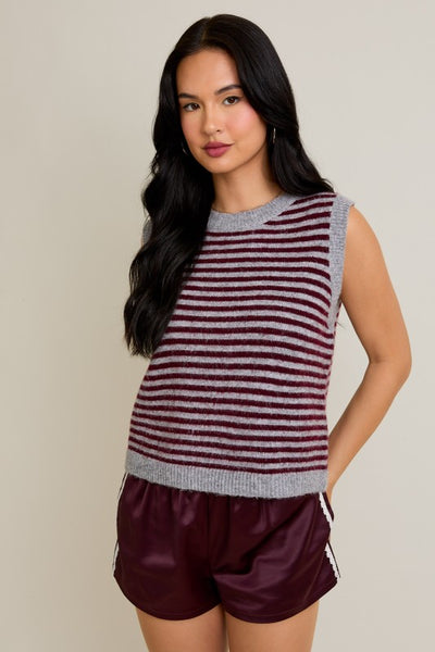 Sleeveless Sweater Vest