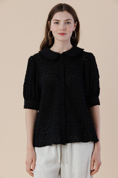 Peter Pan Collar Blouse