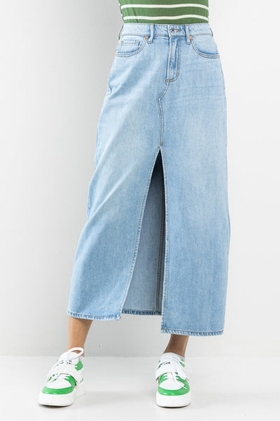 Maxi Skirt with Front Slit