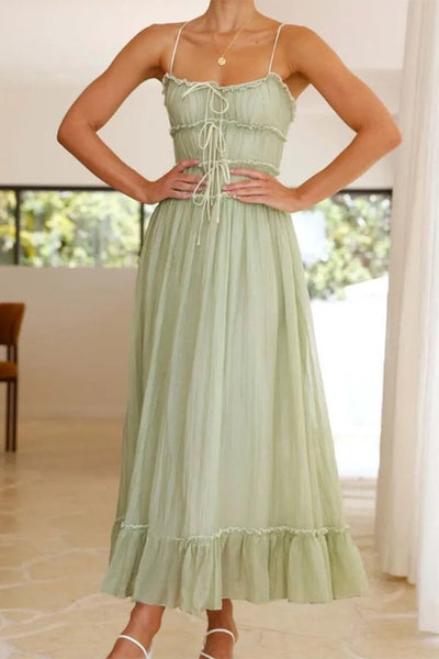 Ruffle Maxi Dress