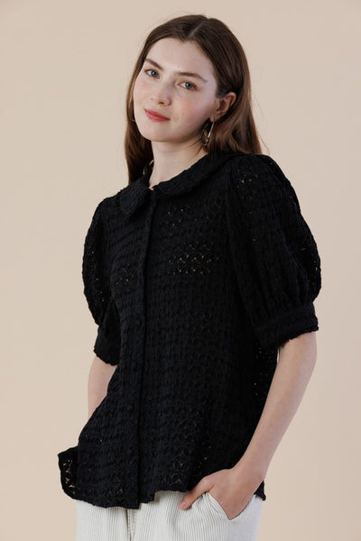 Peter Pan Collar Blouse