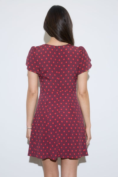 Polka Dot Mini Dress