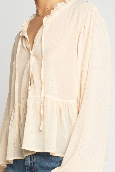 Chiffon Babydoll Top