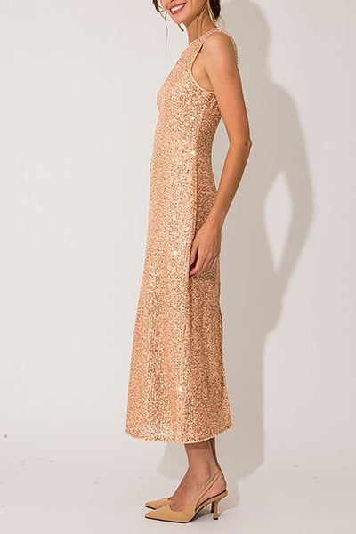 Sequin Maxi Dress