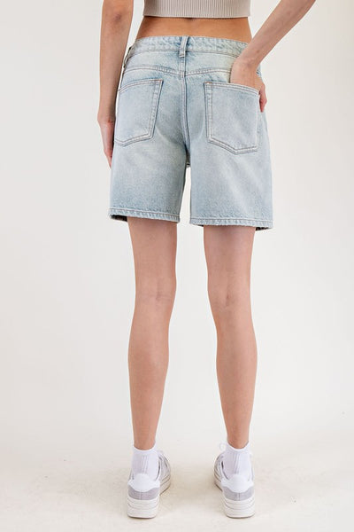 Relaxed Denim Shorts