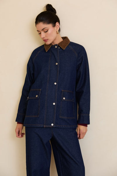 Barn Denim Mix Jacket