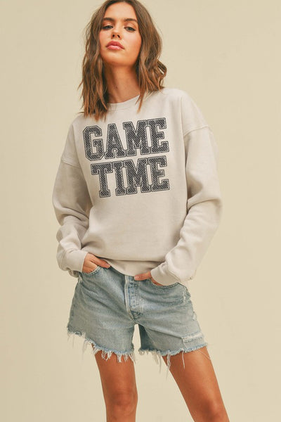 Game Time Graphic Sweatshirt
