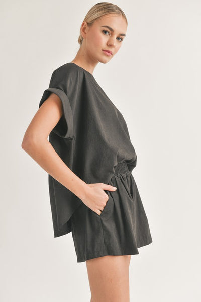 Relaxed Fit Two Piece Set