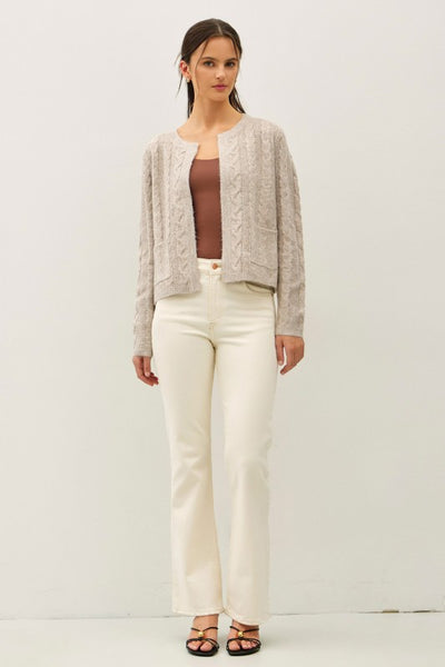 Cable Knit Cardigan