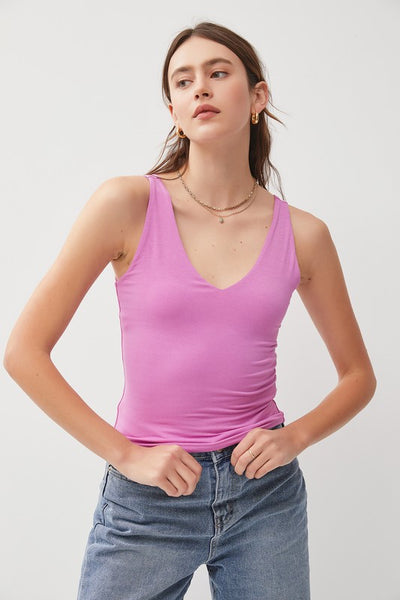 Basic V Neck Tank