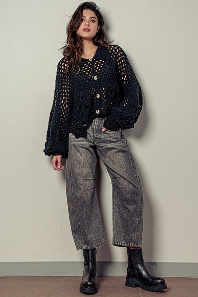 Faded Barrel Jeans