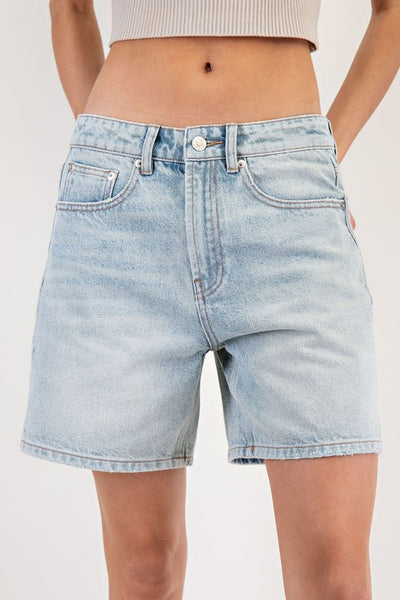 Relaxed Denim Shorts