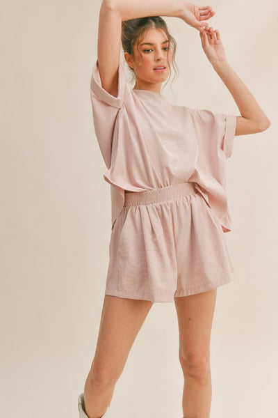 Relaxed Fit Two Piece Set