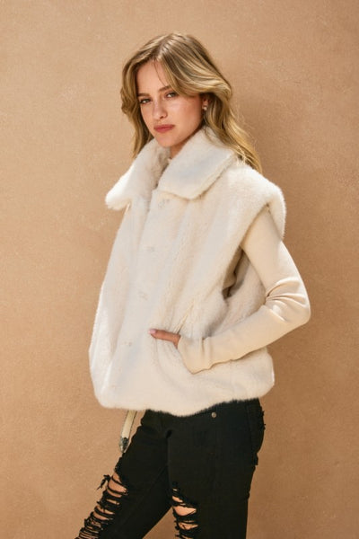 Whisper Faux Fur Vest