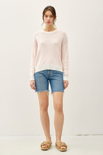 Striped Long Sleeve Sweater
