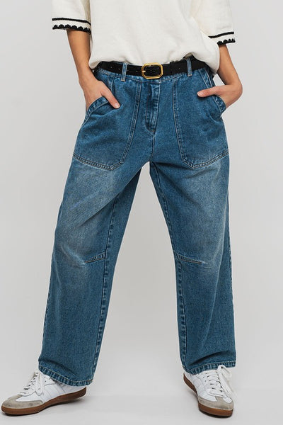 Cotton Indigo Jeans