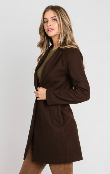 Waist Tapered Overcoat