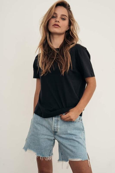 Organic Cotton Short Sleeve Basic T Shirt