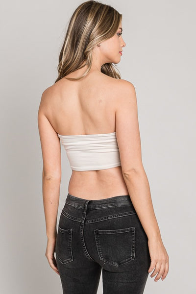 Double Lined Bandeau Top
