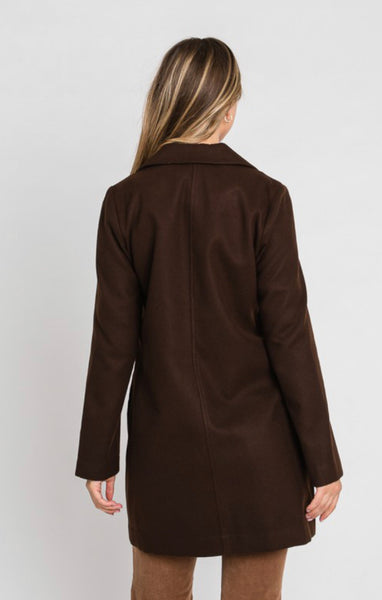 Waist Tapered Overcoat