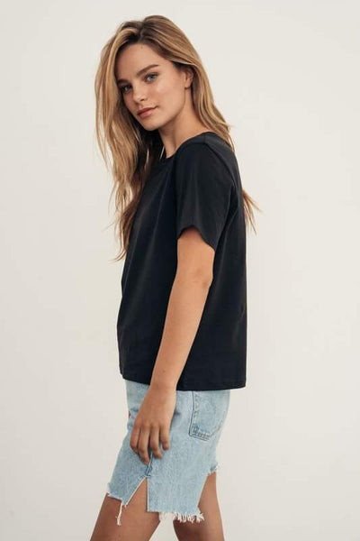 Organic Cotton Short Sleeve Basic T Shirt